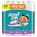 Angel Soft ورق تواليت أنجل سوفت برائحة اللافندر الطازجة - 48 لفة مميزة و192 لفة عادية - ورق تواليت ناعم وقوي - Image 1