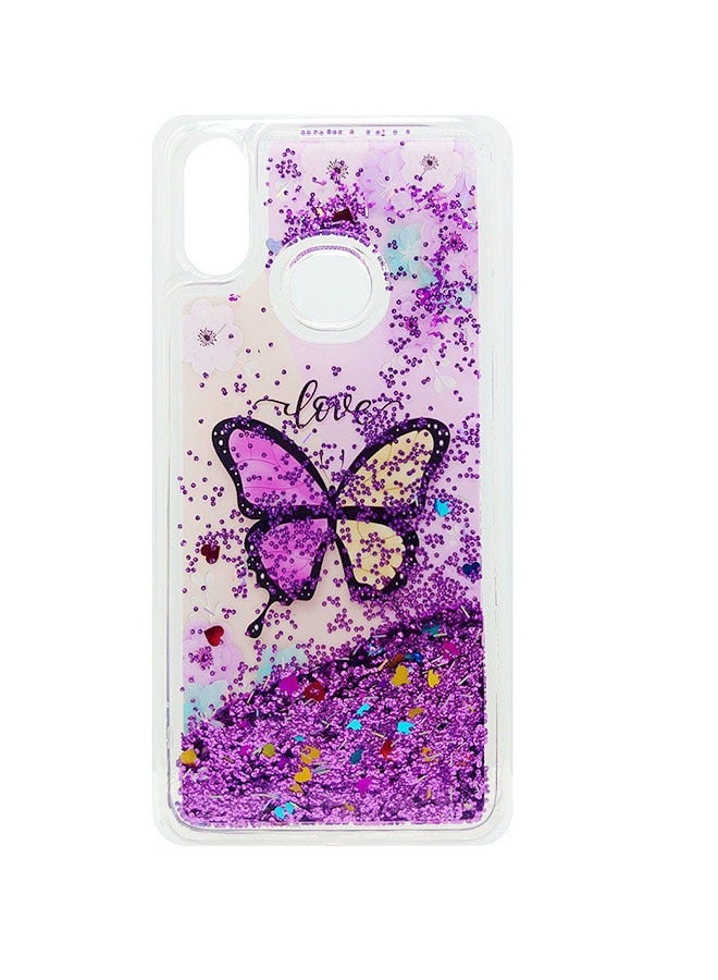 EYE CATCH Samsung Galaxy A10s Case For Women Girls Liquid Glitter Cover Sparkly Clear Shiny Bling Sparkle Phone Back Accessory Protection For Samsung Galaxy A10s Case Transparent  - Image 1