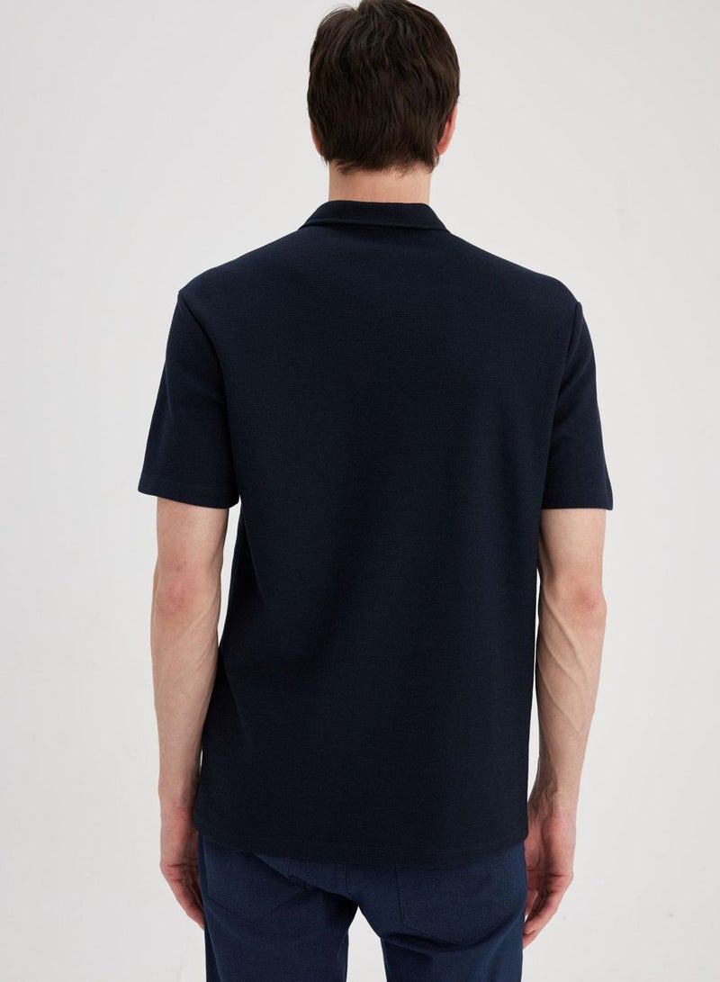 DeFacto New Regular Fit Polo Collar Polo T-Shirt - Image 2