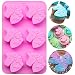 Palksky 6 Cavities Silicone Soap MoldsBath Bomb Mold Christmas Soap Molds for Soap Making Pudding Loaf Brownie Cornbread Chocolate Candy Jelly Resin Crayon Lotion Bars Ice - Image 2