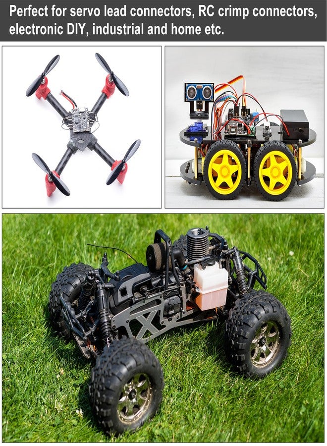 MECCANIXITY 1pcs 3-Pin Y Servo Extension Cable Cord Connector Lead Wire Male to Female 5.9inch 26AWG 30-Cores Servo Receiver Wire for RC Model Aircraft - Image 5