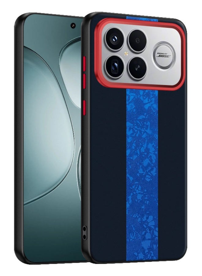 general Case for Redmi k90 Pro Max, Lightweight Luxury Relief Anti-Fingerprint Leather Case for Men and Women, Case Cover - Image 1