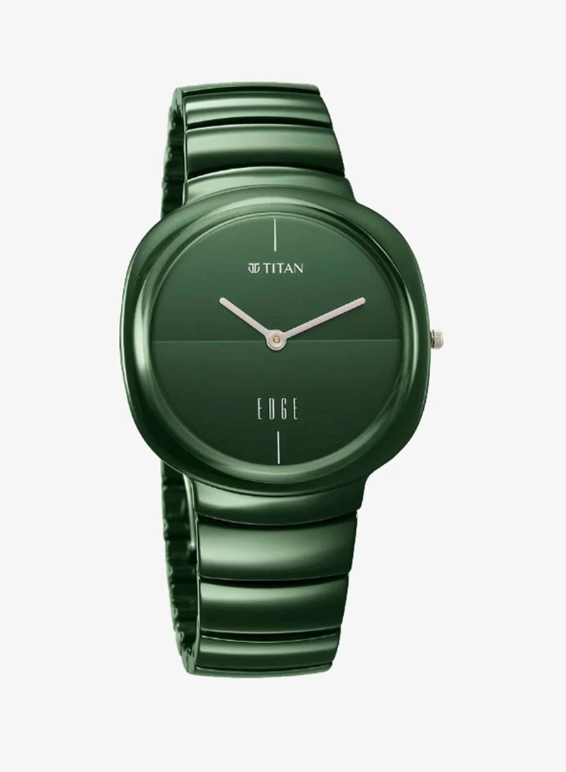 Titan Unisex's Ceramic Analog Watch 1841QC05 - 38 mm