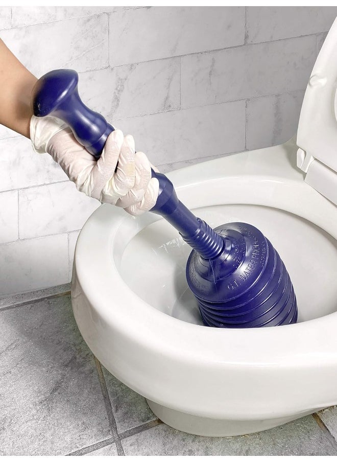 Master Plunger Master Plunger GT Water MP100-1 Master Plunger, Dark Blue  - Image 3