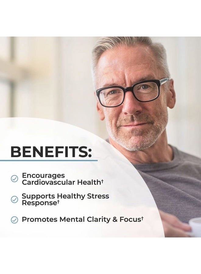 BioSchwartz Once Daily Multivitamin for Men 50 and Over - Supplement for Heart Health Support - with Zinc, A, B, C, D3, E Vitamins - for Memory & Brain Health Support - Designed for Whole Body Health - 60 Count  - Image 4