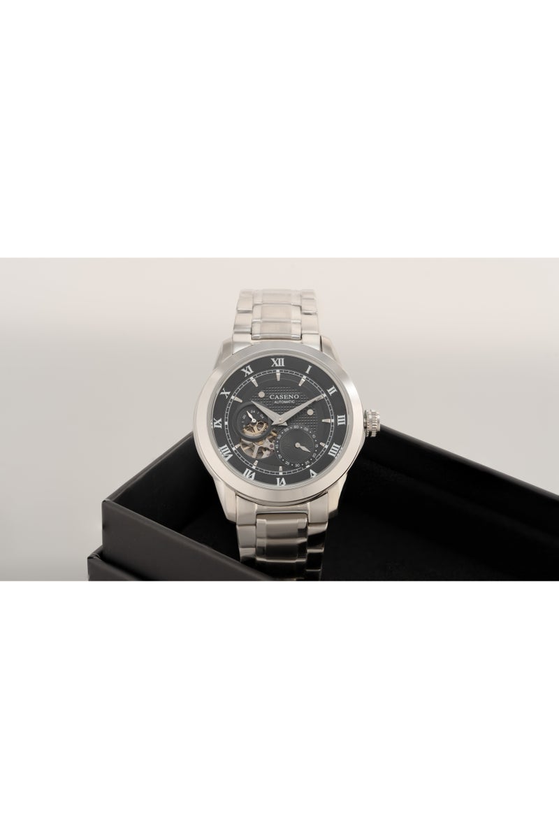 Caseno Watches for Men Watch Stainless Steel Luxury Luminous Water Resistant Automatic Mechanical Wristwatch 2307 - Image 3