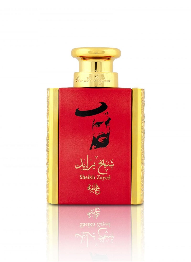 Sheikh Zayed Ard Al Khaleej Sheikh Zayed Fakhama- Ajial Collection For Men Eau De Parfum, 100ml  - Image 1
