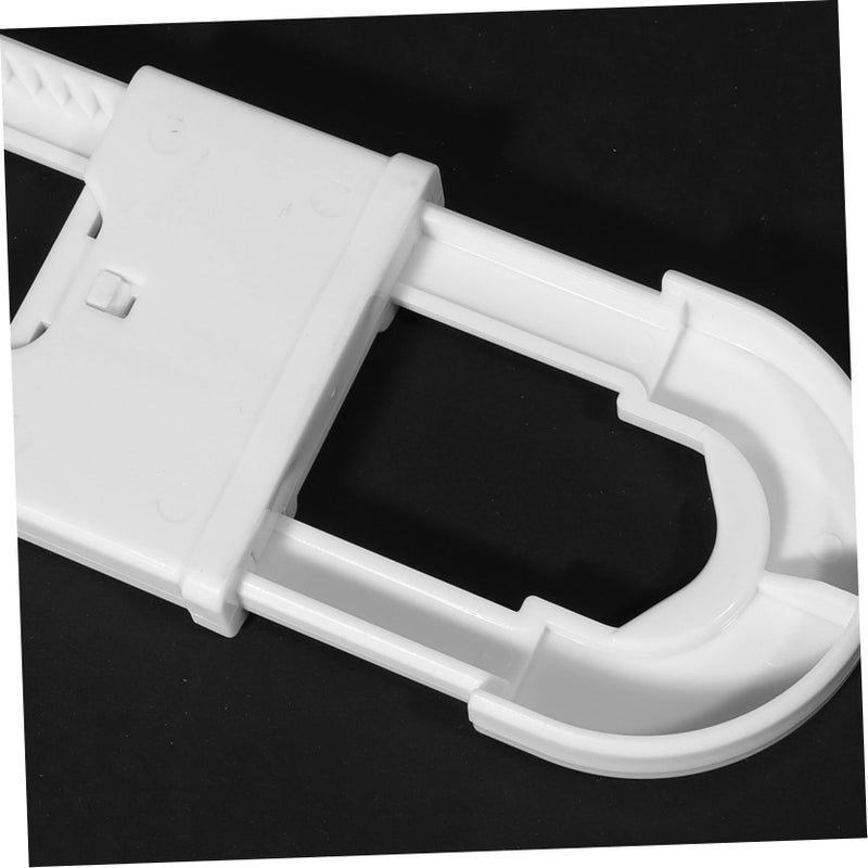 10 Pack U Shape Cabinet Door Locks Child Safety Latches Easy Install for Home Furniture - Image 3