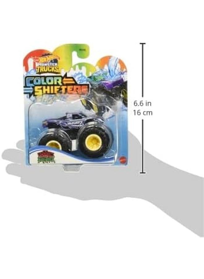Hot Wheels Monster Trucks 1 64 Color Shifters 1 Toy Truck For Kids - Image 3