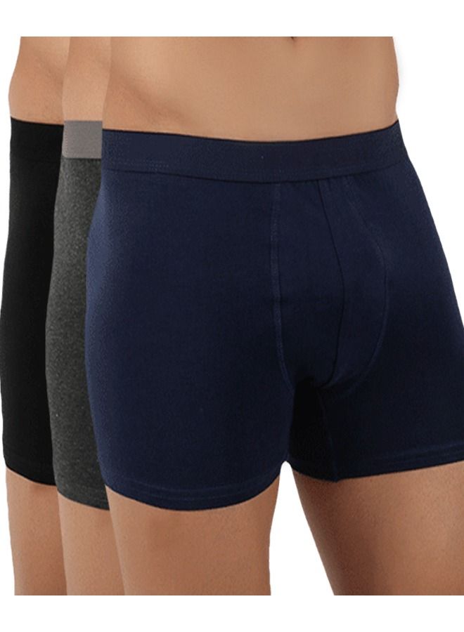 DICE Boxer Set Of 3 Boxers For Men Multicolour  - Image 1