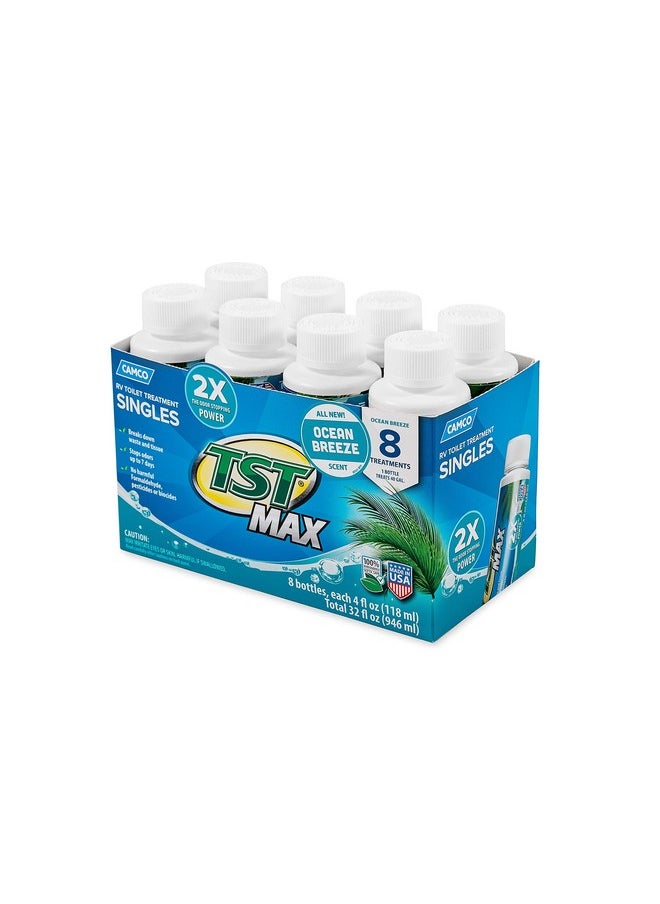 Camco TST MAX Ocean Scent Singles - Eliminates Odors and Aids in Breaking Down Holding Tank Waste - Includes (8) 4oz. Bottles (41610) - pzsku/Z97BB62294B908A06F6FDZ/45/_/1740119018/449f1a69-5cca-4ab3-b604-e3dcb090b26d