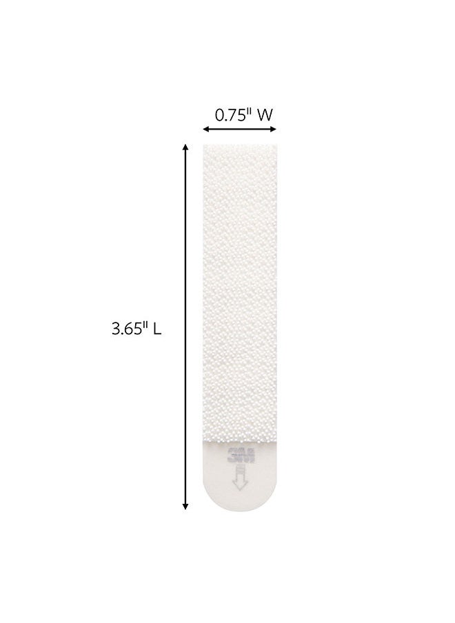 Command Command 17206-ES Picture Hanging Strips, Large, Holds 7.2 Kg. whole pack, white color. 4 pairs/pack  - Image 4