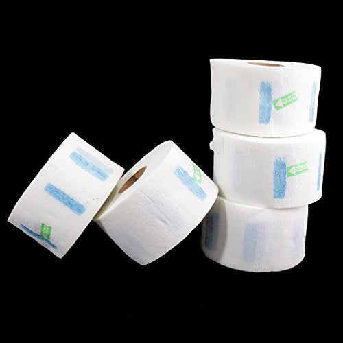 IAS Neck Ruffle Roll Paper Strip Tissue for Salon Beauty Barbers, Blue - Image 5