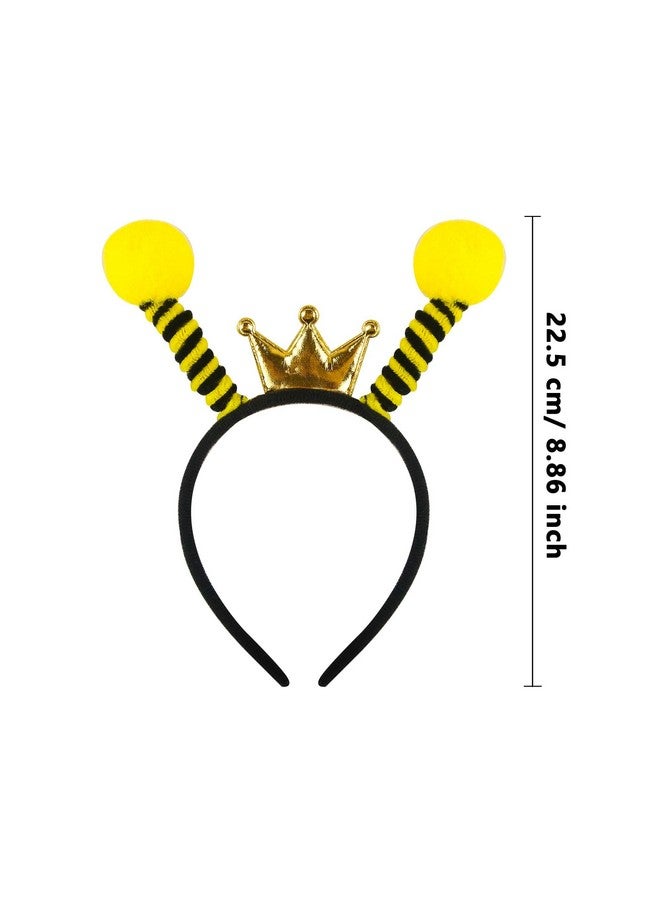 Trounistro 10 Pack Bee Headband Bee Hair Hoop Bee Tentacle Headbands Honey Bee Costume Accessories For Cosplay Birthday Party Favors - Image 3