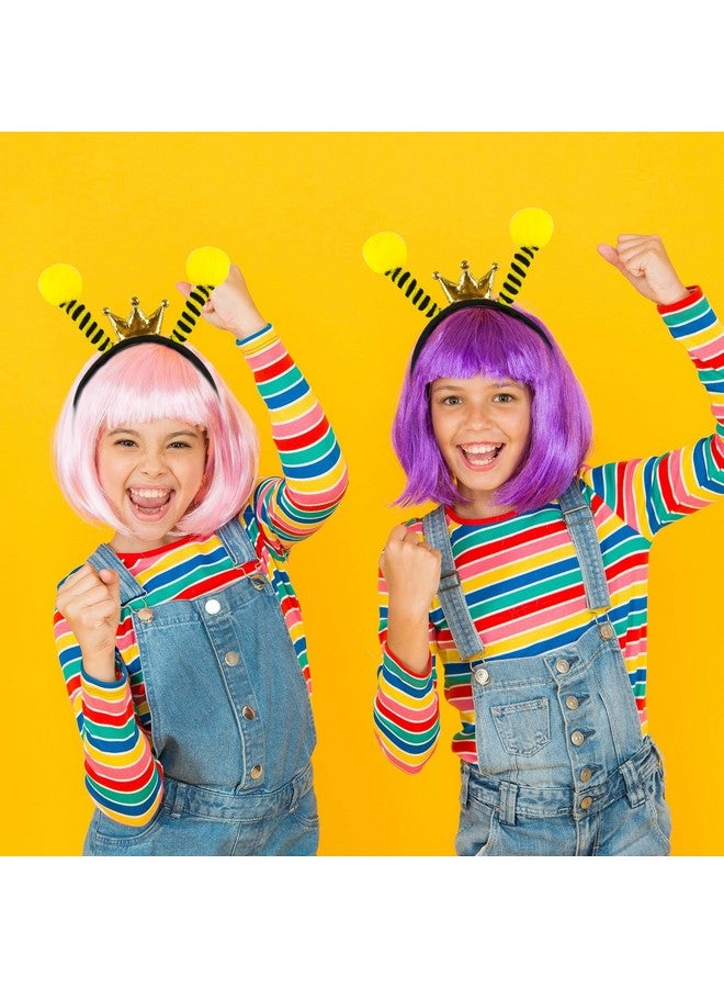 Trounistro 10 Pack Bee Headband Bee Hair Hoop Bee Tentacle Headbands Honey Bee Costume Accessories For Cosplay Birthday Party Favors - Image 5