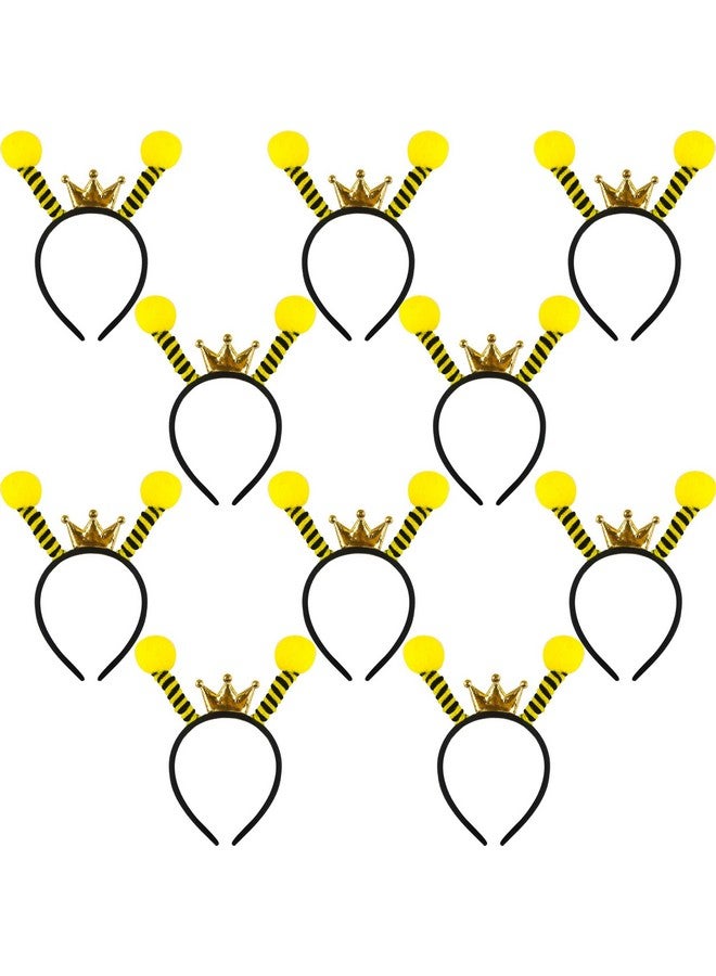 Trounistro 10 Pack Bee Headband Bee Hair Hoop Bee Tentacle Headbands Honey Bee Costume Accessories For Cosplay Birthday Party Favors - Image 2