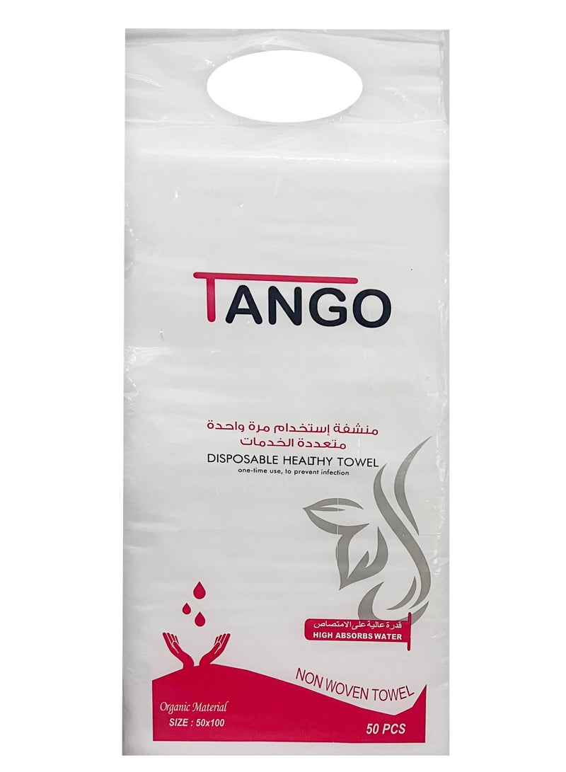 Tango Disposable Towel - 80*160 - 25 Pcs - Image 1