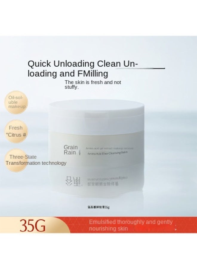 Amino Acid Infused Cleansing Balm 35g, Deeply Purifying & Nourishing - Image 2