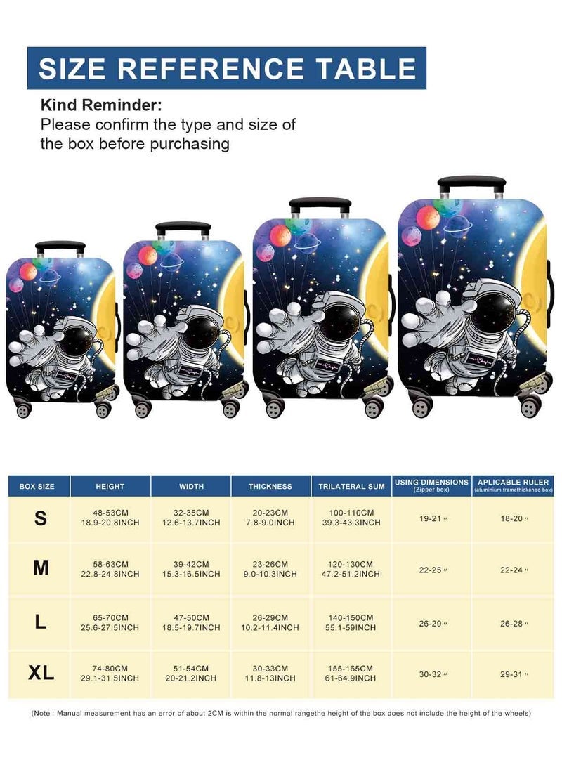 URbazaar Elastic Travel Luggage Cover Travel Suitcase Protective Cover for Trunk Case Apply to 18-30 inch luggage Suitcase Cover - Image 3