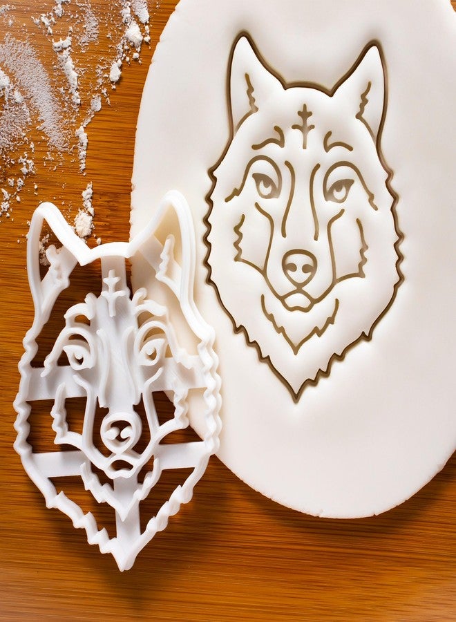 Bakerlogy Wolf Face cookie cutter, 1 piece - Bakerlogy - Image 2