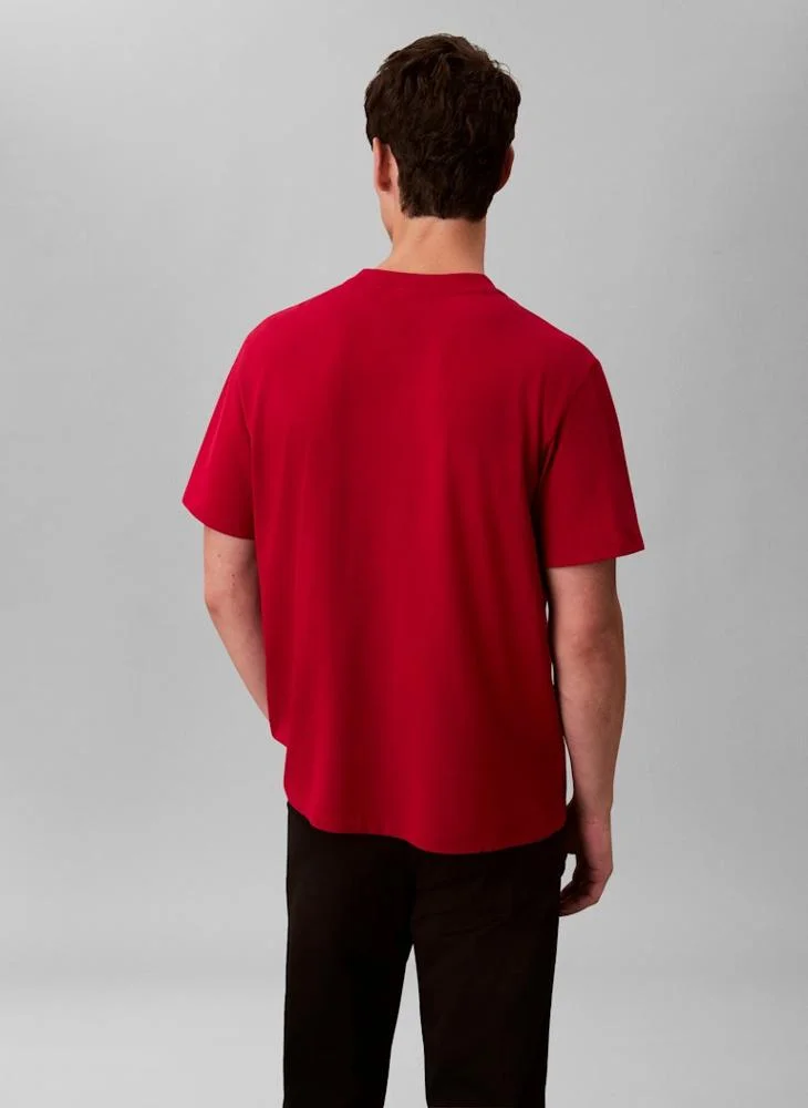 CALVIN KLEIN Logo Crew Neck T-Shirt