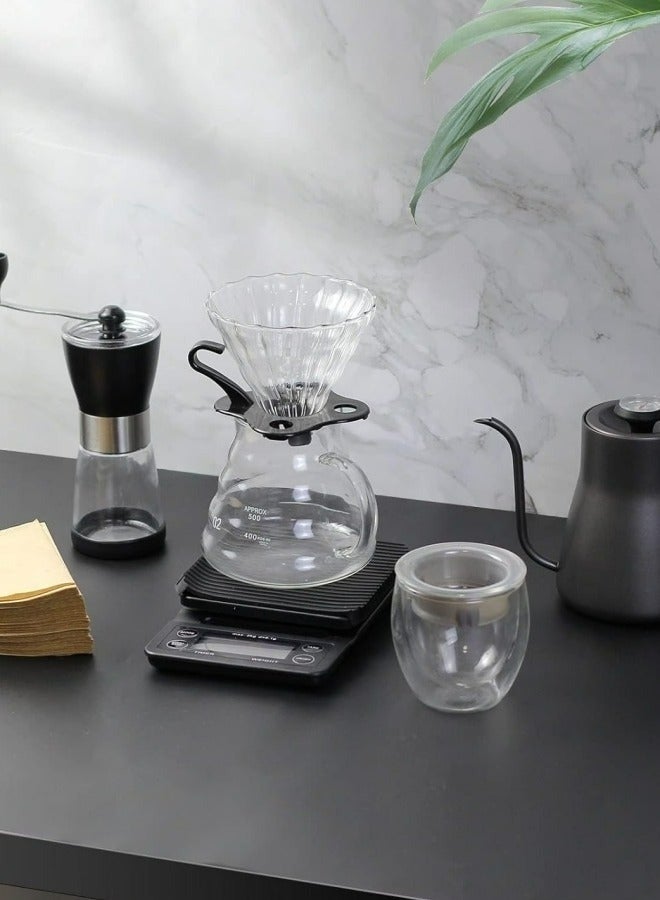 RollsTimi  Drip Coffee Maker Set TS01,Black - Image 2