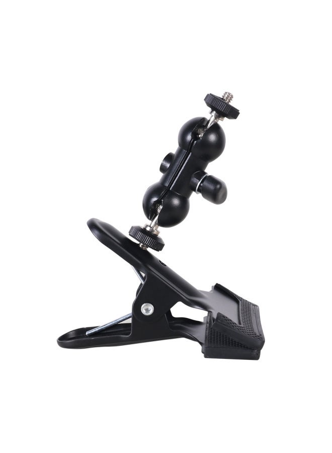 Direct Photography Background Fixing Clip Metal Spherical Monitor Strong Clip Camera Desktop Universal Strong Clip - Image 1
