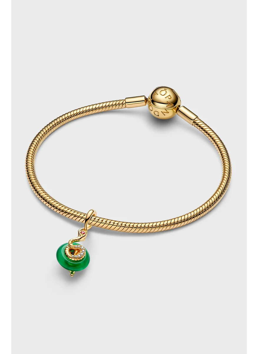 PANDORA Snake 14K Gold-Plated Charm