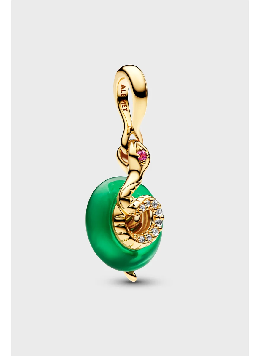 PANDORA Snake 14K Gold-Plated Charm