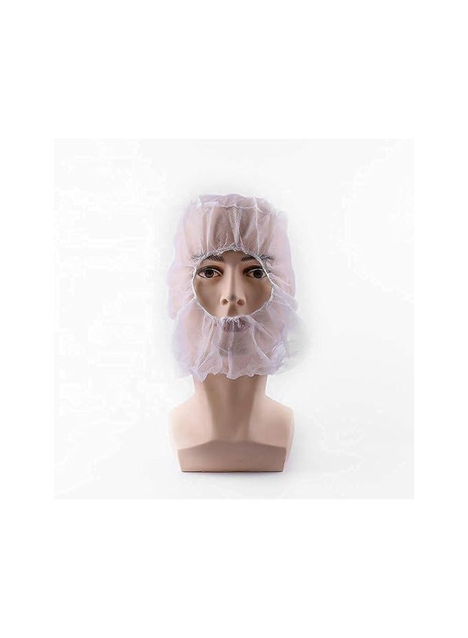 PRINTSHOP4ME Polypropylene Protective Hoods. Elastic Disposable Hoods Bouffant Caps. Universal Size Hair Covers for Industrial Use. Unisex Disposable Bouffant Hoods - Image 3