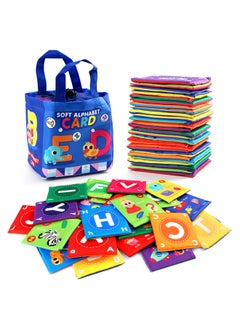Generic Baby Early Education Enlightenment Animal Alphanumeric Cognitive Card Cloth Book Storage Bag Toy Cloth Book Amazon-Color:Cp5978 Letter Awareness Bagged  - Image 4