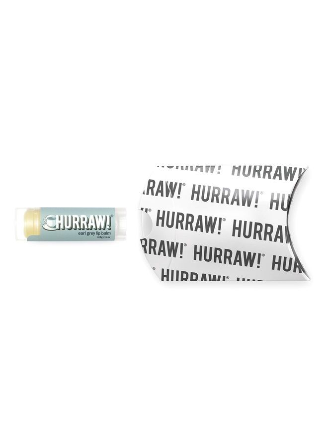 Hurraw! Earl Grey Lip Balm: Organic, Certified Vegan, Cruelty and Gluten Free. Non-GMO, 100% Natural Ingredients. Bee, Shea, Soy and Palm Free. Made in USA - Image 2