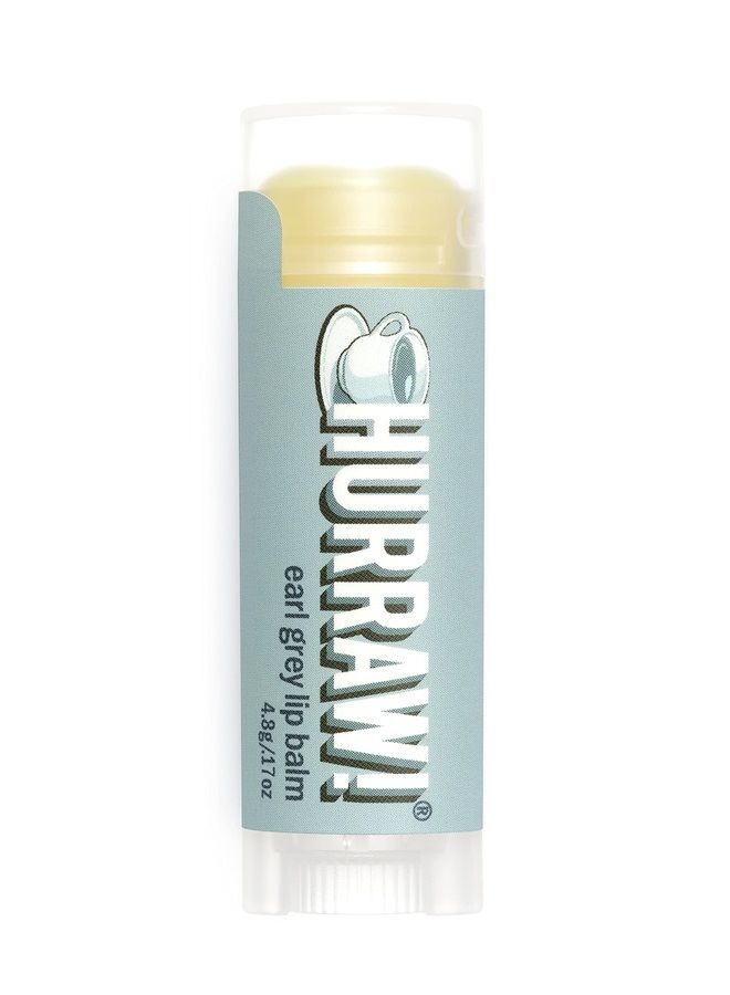 Hurraw! Earl Grey Lip Balm: Organic, Certified Vegan, Cruelty and Gluten Free. Non-GMO, 100% Natural Ingredients. Bee, Shea, Soy and Palm Free. Made in USA - Image 1