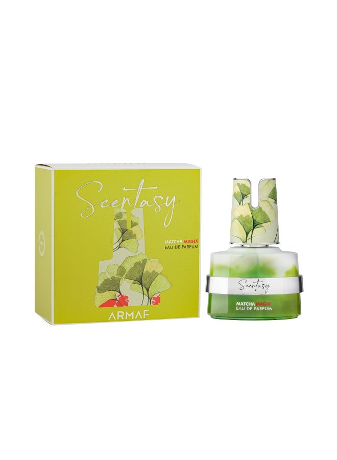 Armaf عطر أرمف سينتاسي ماتشا ماجيكس للنساء 100 مل، عطر للنساء، رائحة فاخرة تدوم طويلاً مع نكهات ماتشا الحليبي، الفراولة والشاي الأسود، عطر مميز لها - Image 3