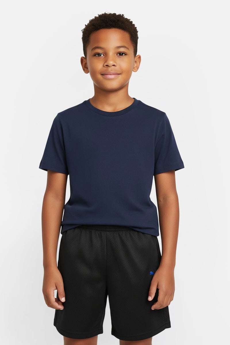 PUMA Kids Boy 2 Piece Brand Logo Training Shorts, Multicolor - Image 1