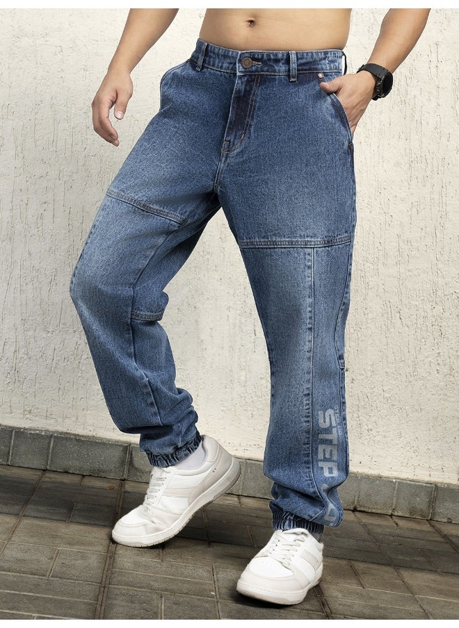 Hubberholme Men Indigo Jeans - Straight Fit for a Sleek Look  - Image 2
