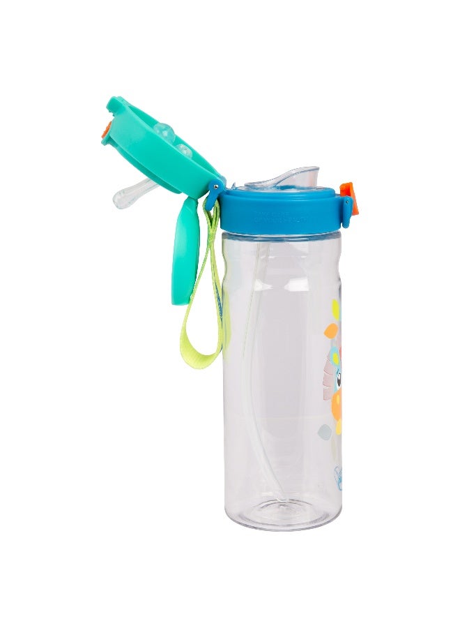 Playgro Clip Clop FlipSip 2-in-1 Kids Water Bottle with Straw & Spout, Flip-Top Leak-Resistant Lid, BPA-Free Reusable Drinking Bottle for Toddlers & Kids - Image 4
