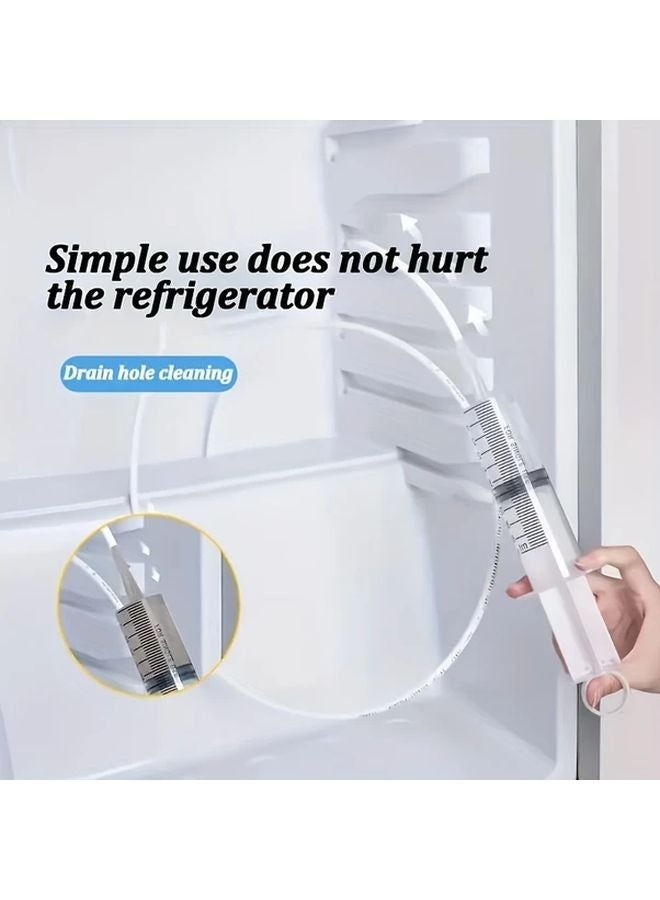 5pcs Universal Refrigerator Drain Hole Clog Washing Tool Reusable Dredging Kit Brush - Image 2