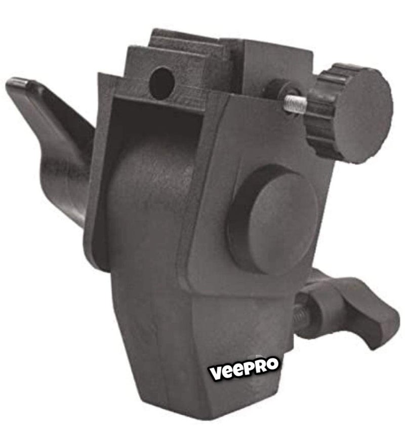 VEEPRO MVPRO Umbrella Bracket,Flash Light Stand Holder,Flash Bracket Holder Adapter Tilt Swivel with Umbrella Sungun Adapter Umbrella Holder Stand - Image 4