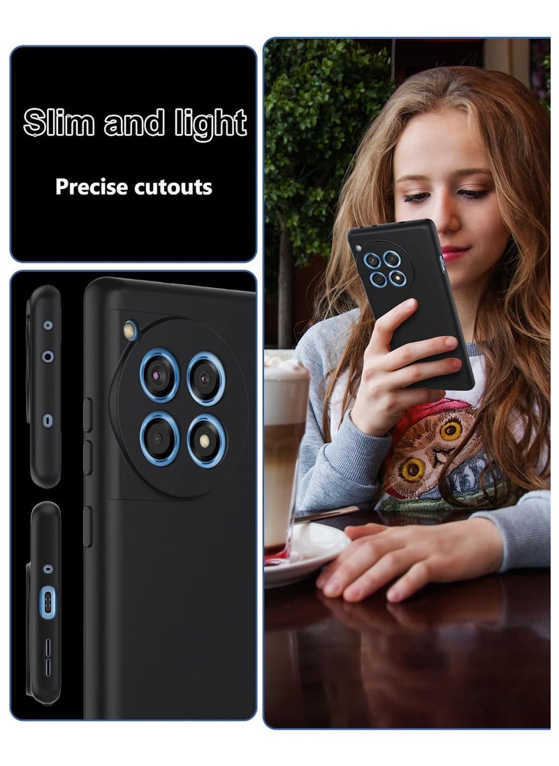 Generic - Case for OnePlus 12R / OnePlus Ace 3 5G Case Cover Soft Silicone Case Lightweight Shock Protective Cover with Camera Protection - Image 1