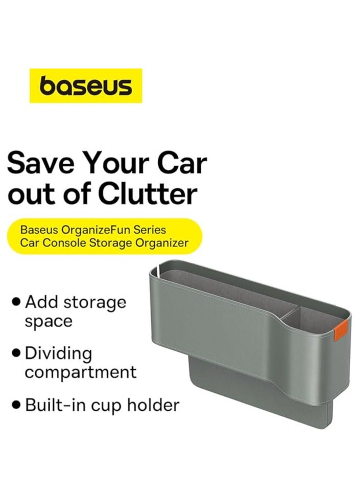 Baseus Baseus OrganizeFun Series Car Console Storage Organizer Frosted Gray  - Image 5