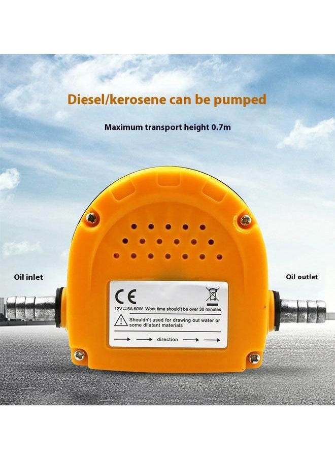 yongsheng Car Engine Oil Pump-Oil Extractor Pump 12V Oil Removal Pump for Oil Change, Electric Transfer Oil Pump, Easily Scavenge  - Image 4