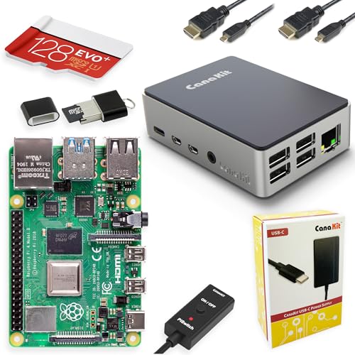 CanaKit Raspberry Pi 4 Extreme Kit - Aluminum Edition (8GB RAM) - Image 1