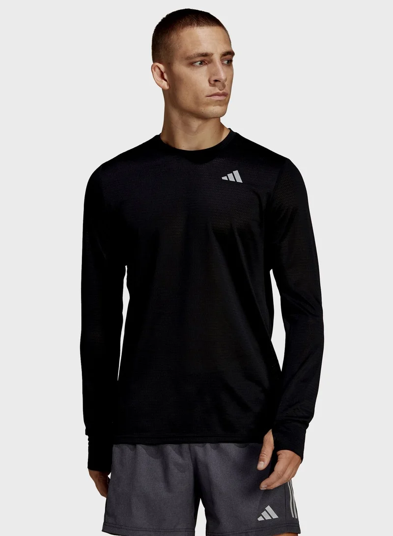 Adidas Own The Run Long-Sleeve Top