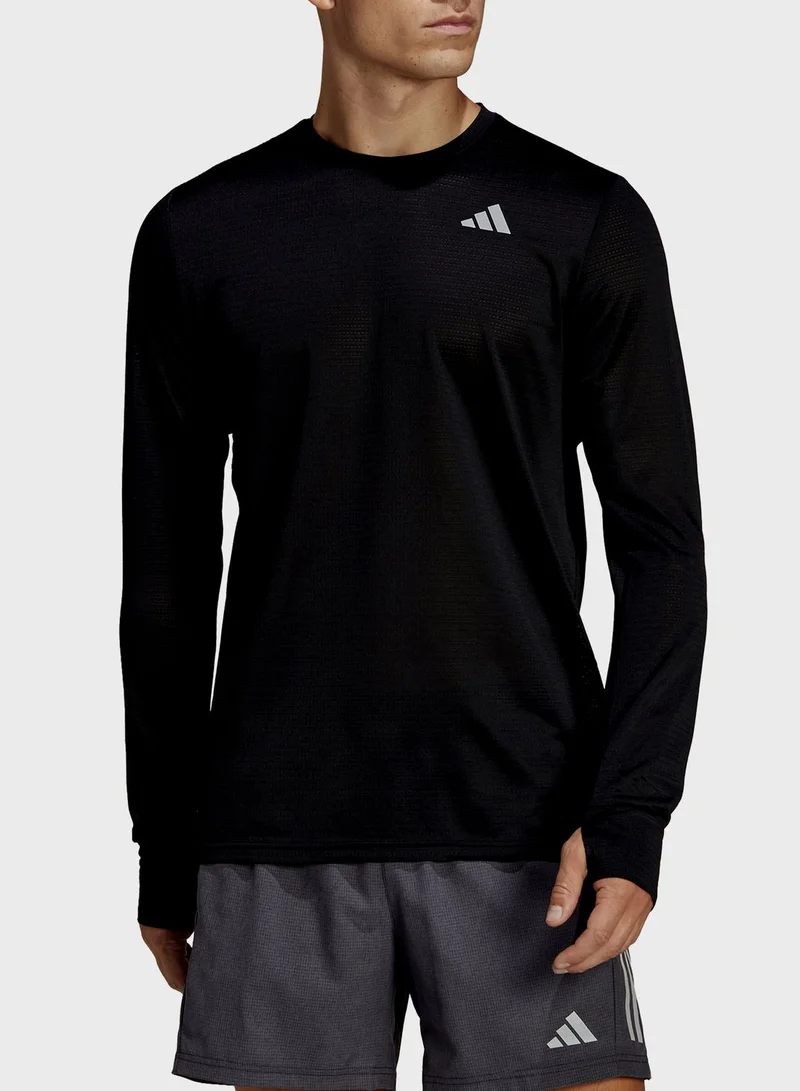 Adidas Own The Run Long-Sleeve Top