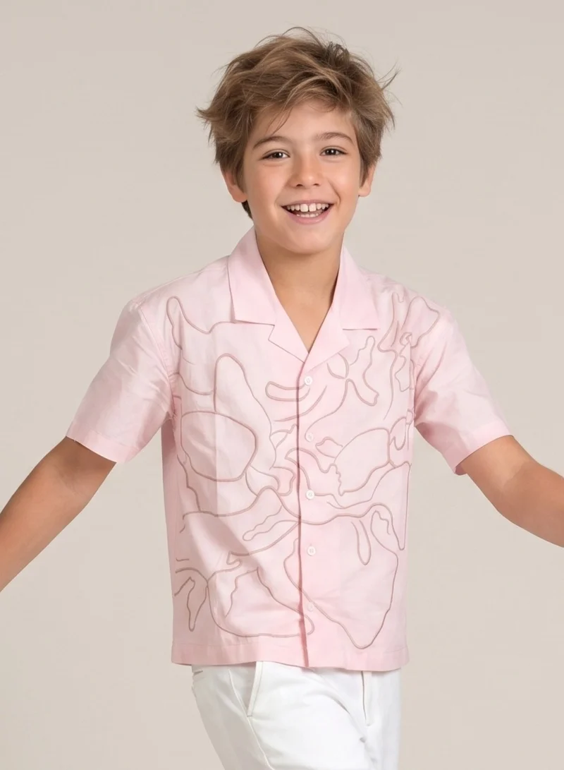 Luxe & Hardy Boys Standard Printed Casual Shirt