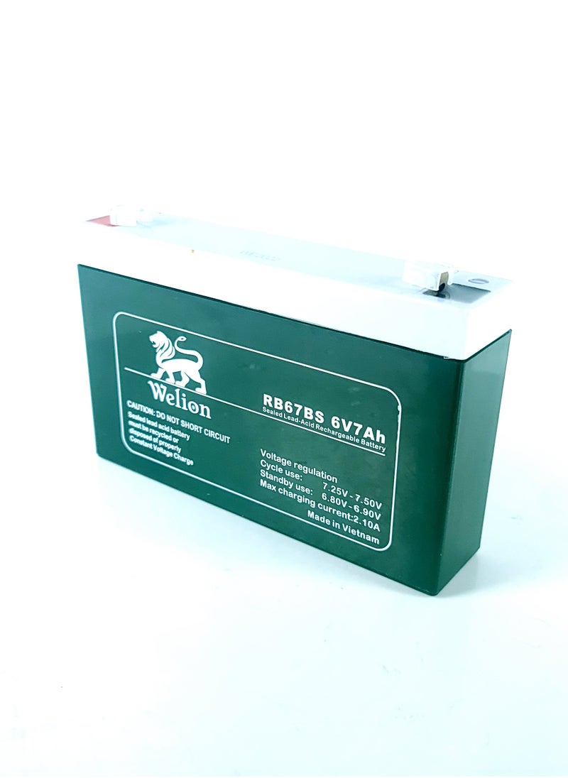 Welion Welion Gel Battery 6V 7Ah Made in Vietnam  - Image 1
