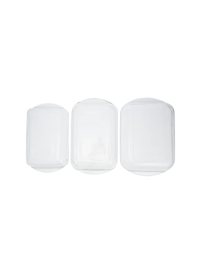 Anchor Hocking hocking 3pcs bakeware set - (91079ahg17) (2qtr,3qtr,4qtr.) - Image 2