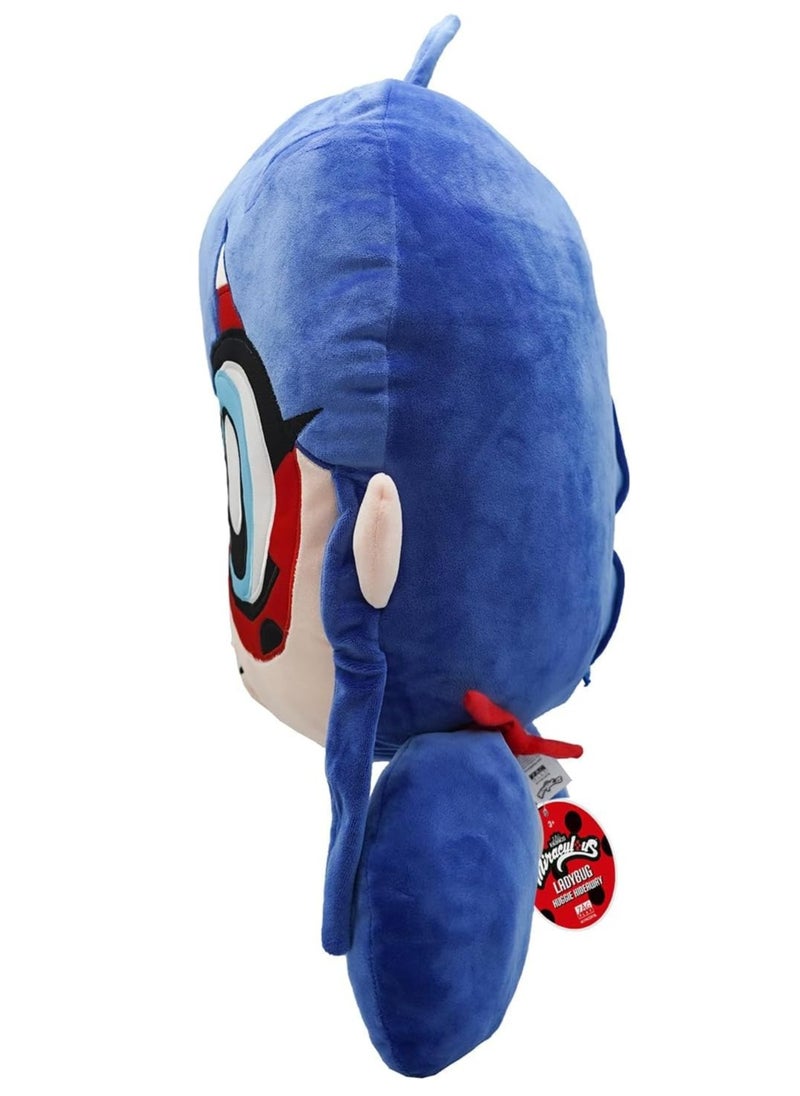 Miraculous - Miraculous Ladybug Huggie Hideaway Plush – 40cm Soft Toy with Hidden Zipper Pocket – Official Zag Heroez Pillow for Kids Ages 3+ - Image 1