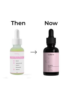 Saturn by GHC Anti Aging Face Serum (30 Ml) & Foaming Face Wash With Builtin Face Brush (120 Ml) Powered With Niacinamide For Reduces Wrinkles And Dullness (Combo Pack Of 2)  - Image 4